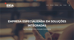 Desktop Screenshot of ideiacom.com.br